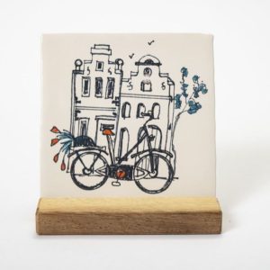tegeltje gracht fiets