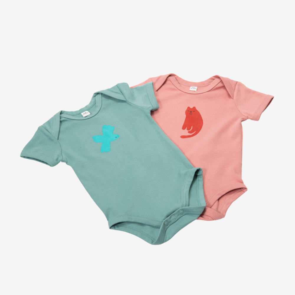 Babyrompertje Zeefdruk