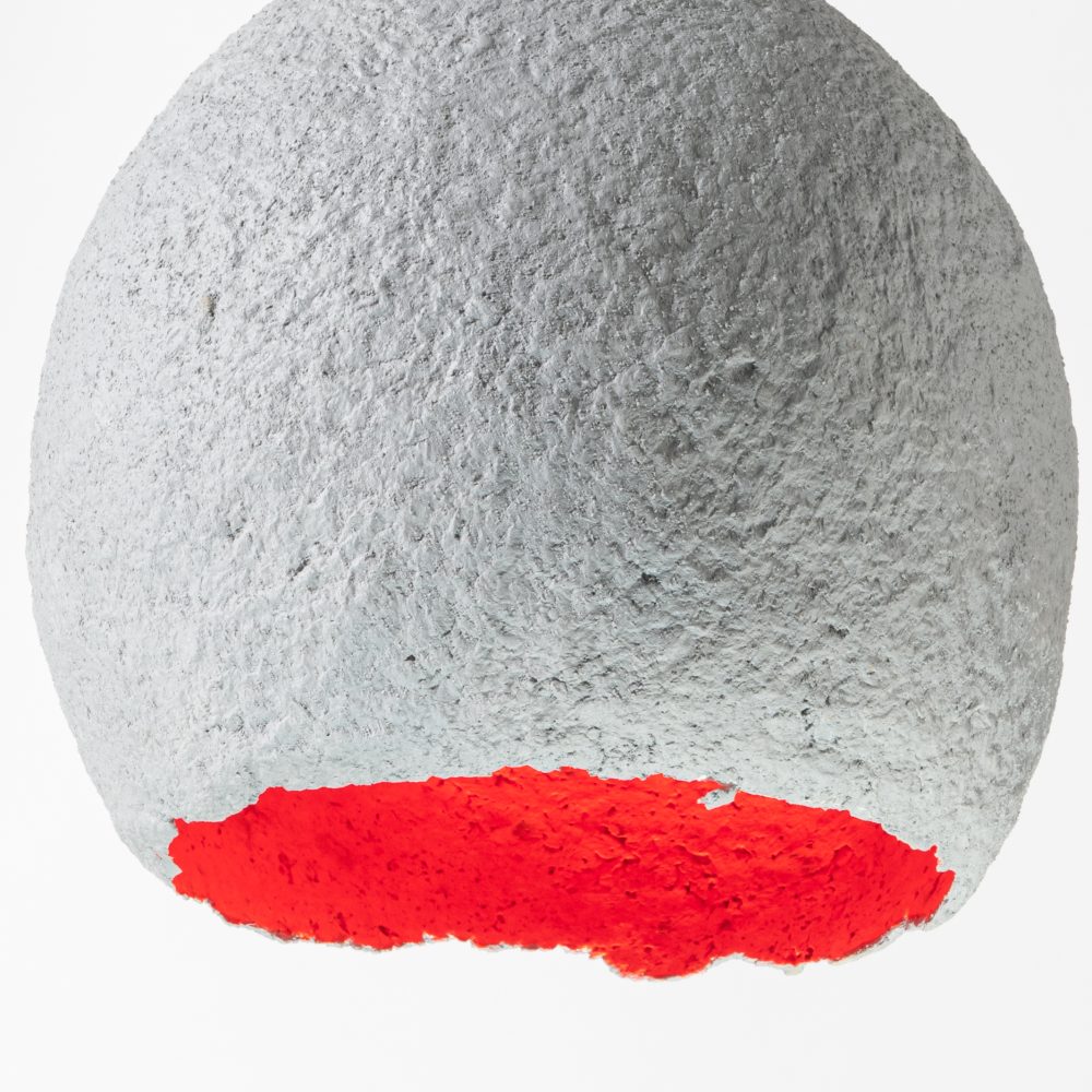Papieren lamp met neon - Afbeelding 2