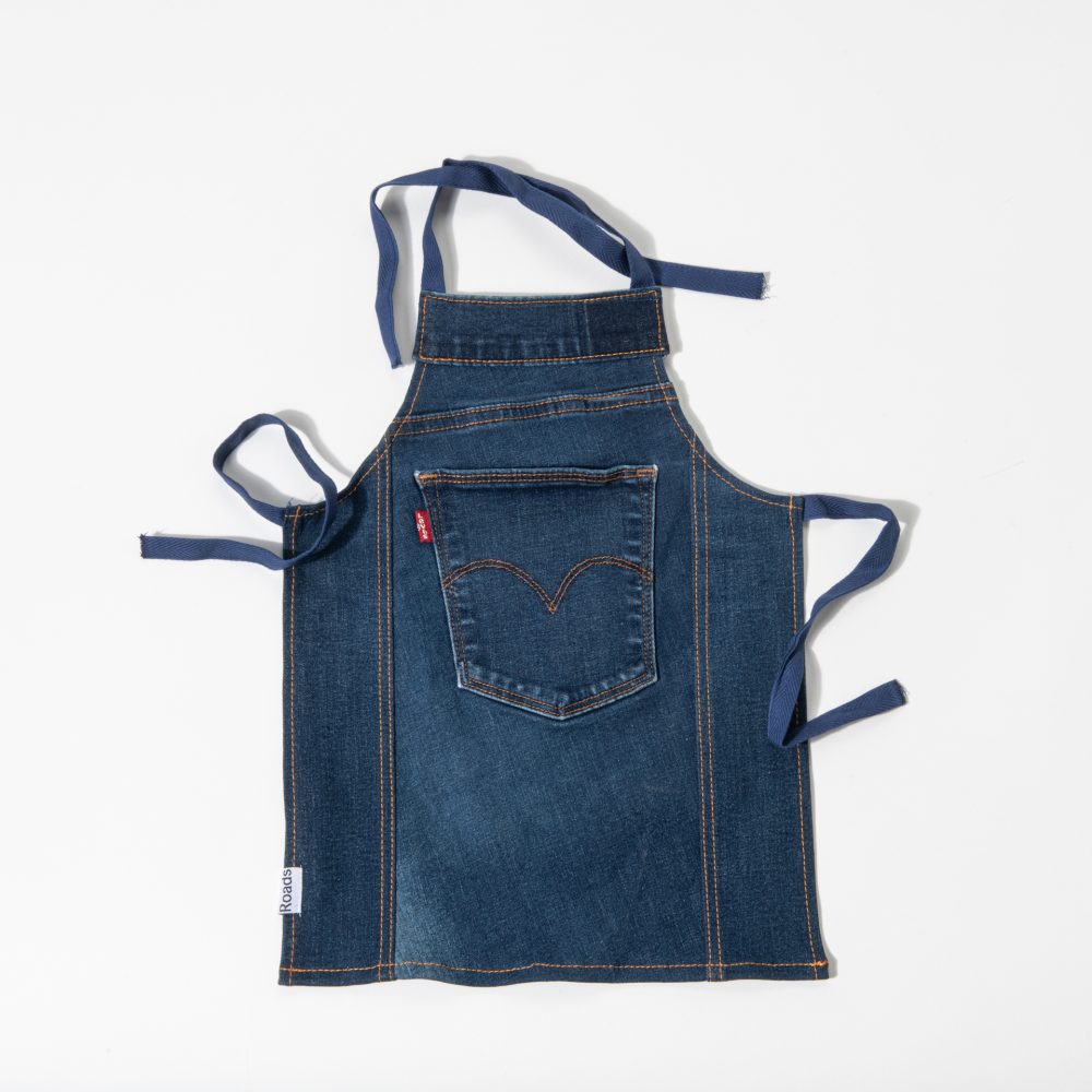 Keukenschort peuter jeans - Afbeelding 3