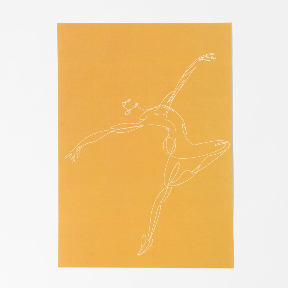 muurposter silhouette
