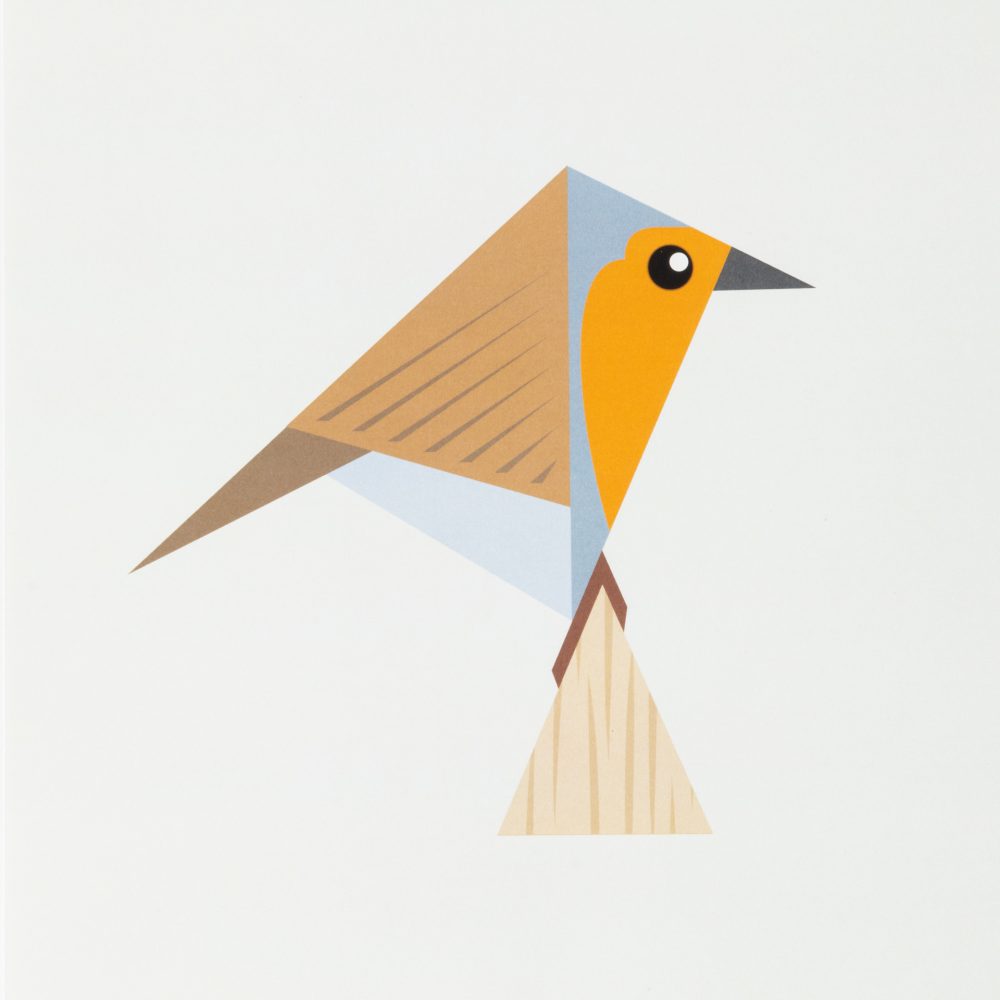 muurposter vogel - Afbeelding 2