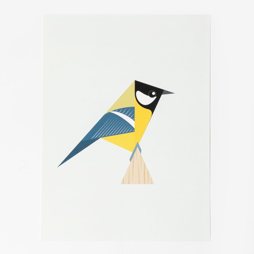 muurposter vogel - Afbeelding 3