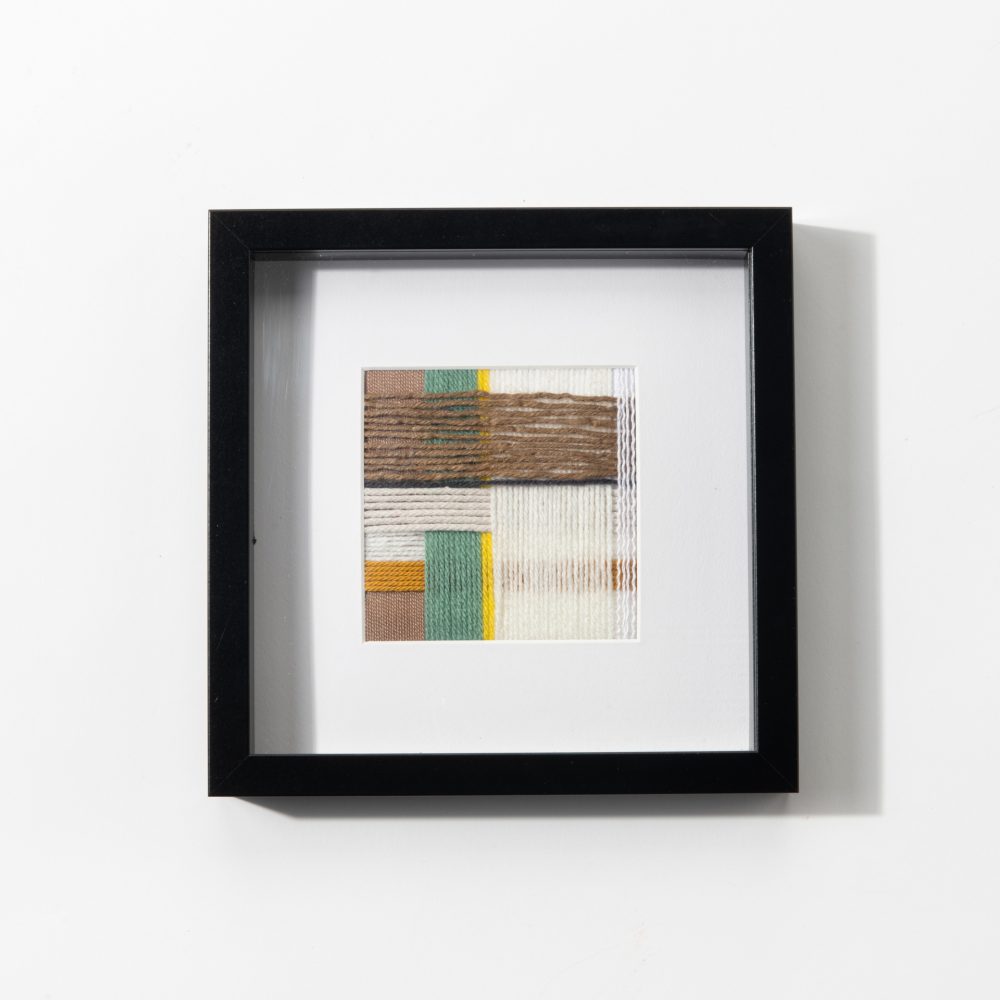 Geweven wol schilderij - Afbeelding 3