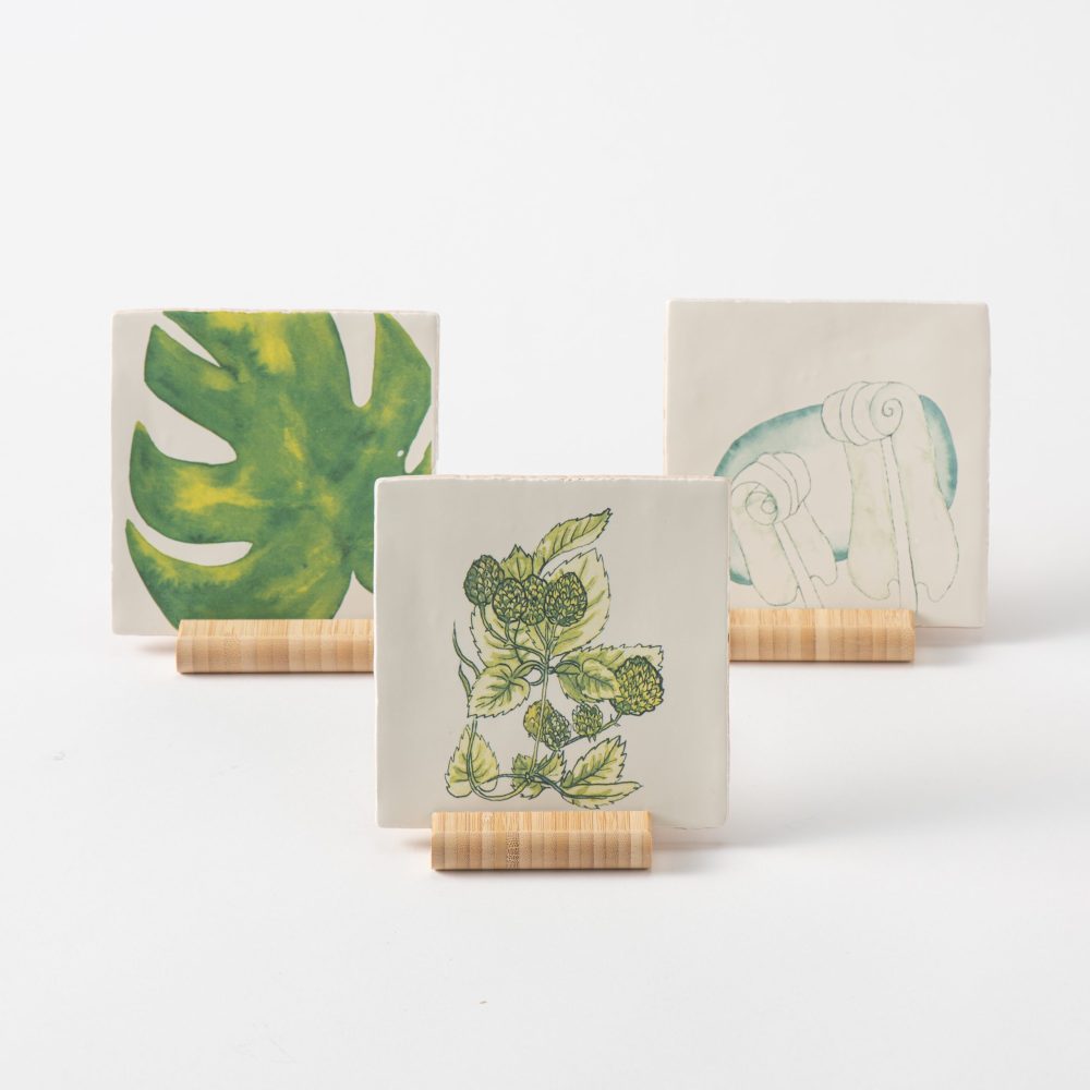 Botanische tegels collectie