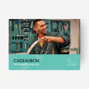 Pink Blue Marketing Collage Picture Postcard (4)meer Cadeaubon Recycle