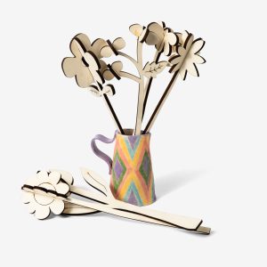 Houten_bloemen_3D