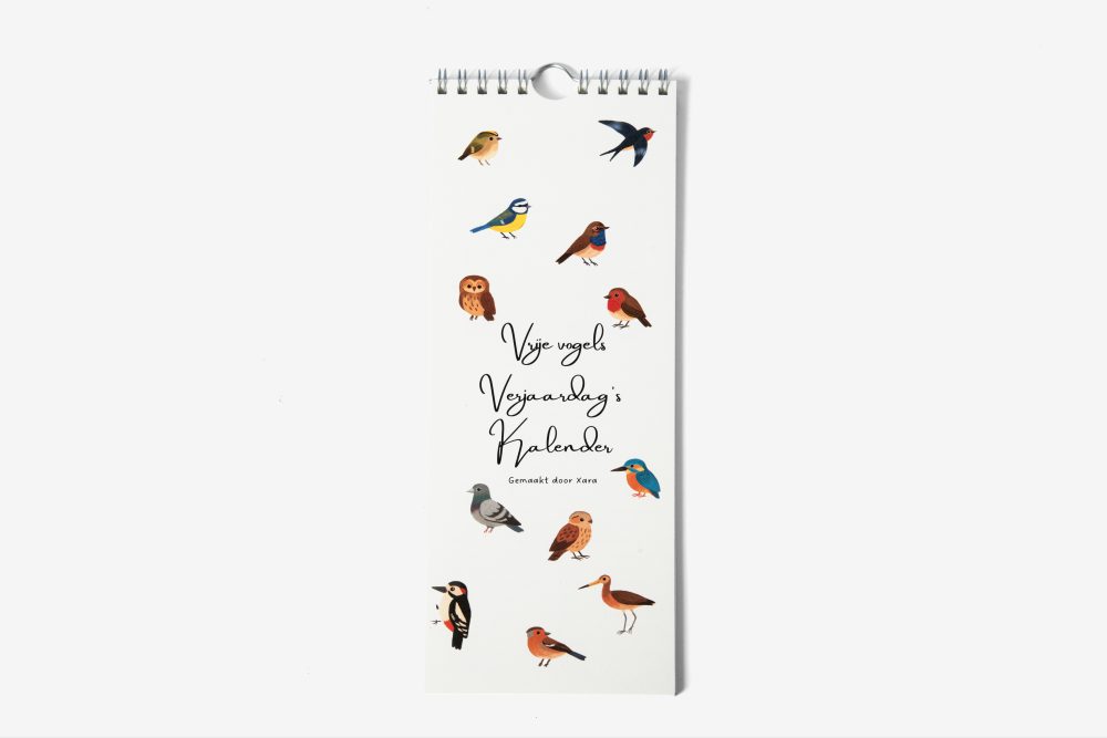 Vrije vogels verjaardagkalender